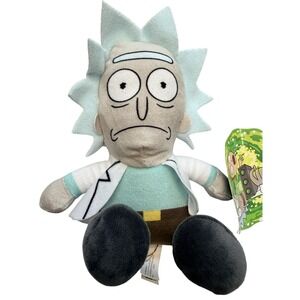 Toy Factory Rick And Morty Rick Plush Stuffed Toy Small Multicolor Adult Swim‎